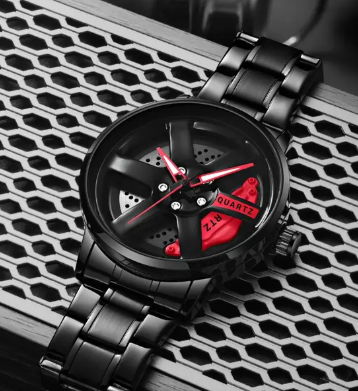 Stereoscopic Car Wheel Watch